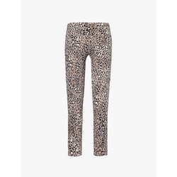 Womens Sweaty Betty Power leopard-print high-rise stretch-woven leggings