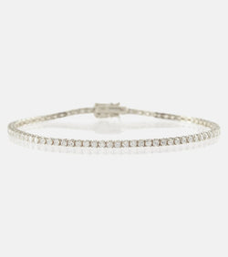 Sydney Evan Tennis 14kt white gold bracelet | LYBSTORE