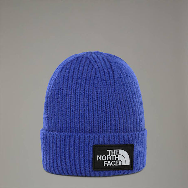 The North Face Tnf Logo Box Cuffed Beanie Tnf Blue male
