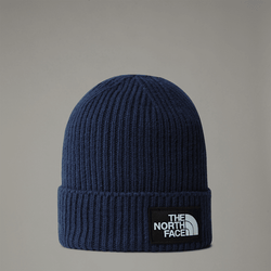 The North Face Tnf Logo Box Cuffed Beanie Summit Navy One Size male | LYBSTORE