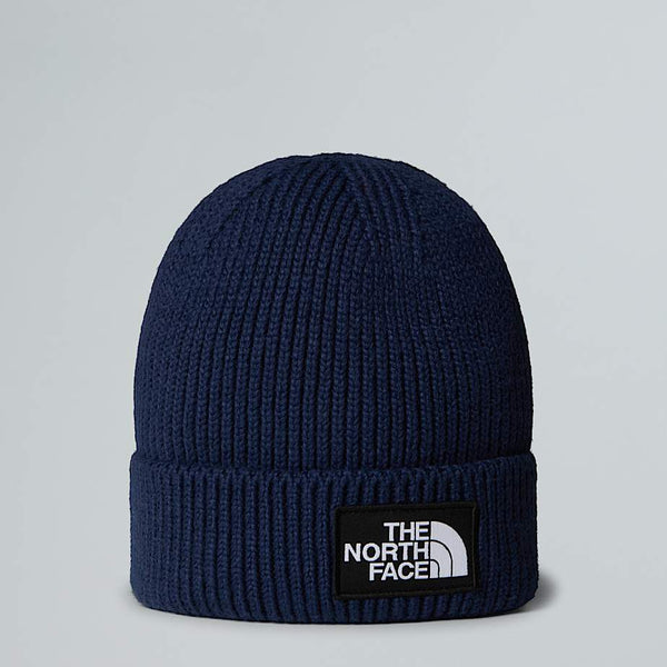 The North Face Tnf Logo Box Cuffed Beanie Summit Navy male