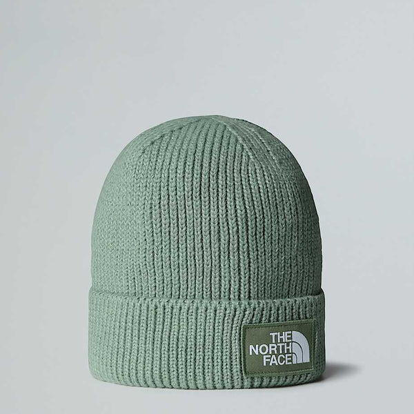 The North Face Tnf Logo Box Cuffed Beanie Slate Moss-bark Mist male