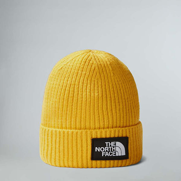 The North Face Tnf Logo Box Cuffed Beanie Summit Gold male