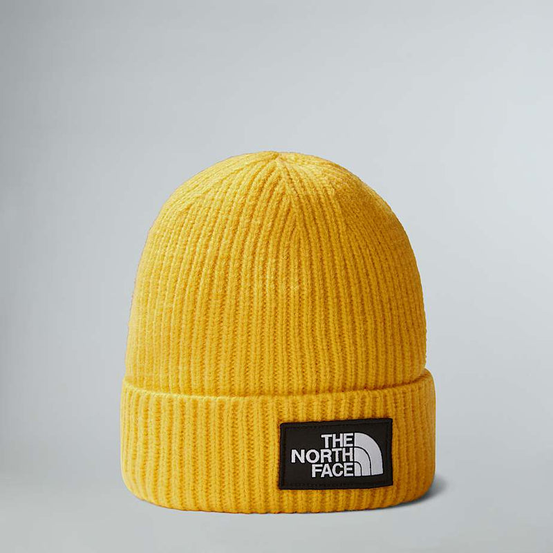 The North Face Tnf Logo Box Cuffed Beanie Summit Gold male
