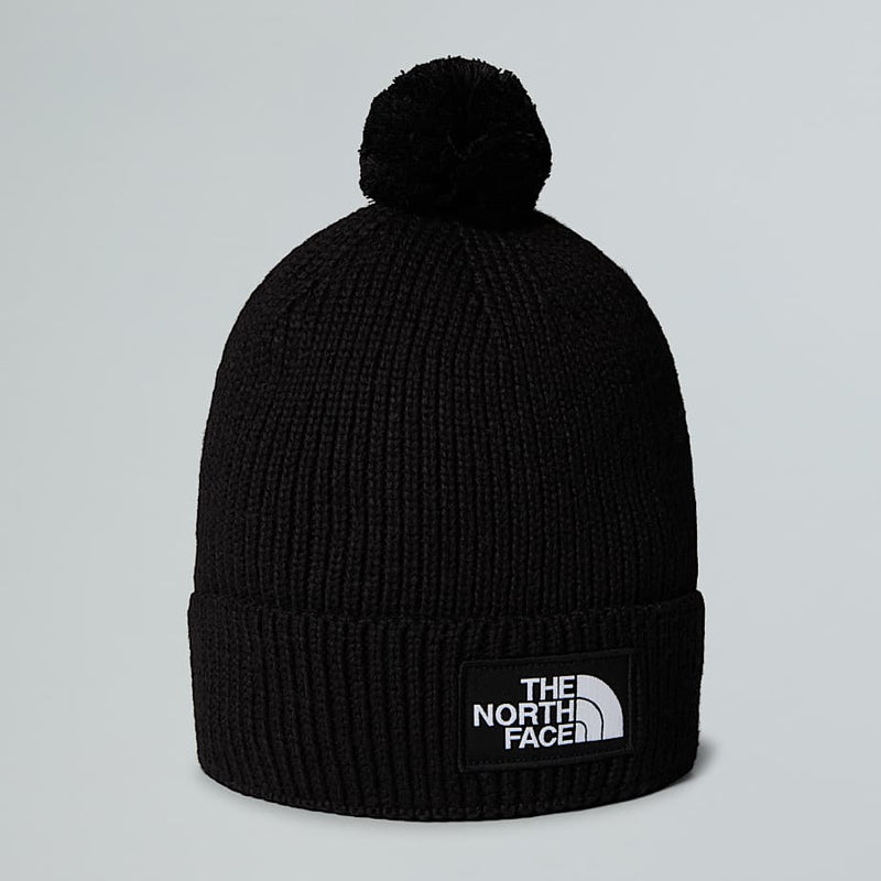 The North Face Tnf Logo Box Pom Beanie Tnf Black male
