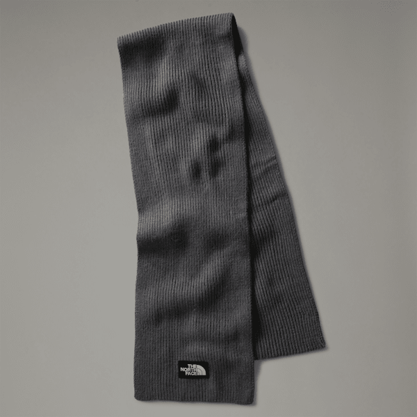 The North Face Tnf Logo Box Scarf Tnf Medium Grey Heather