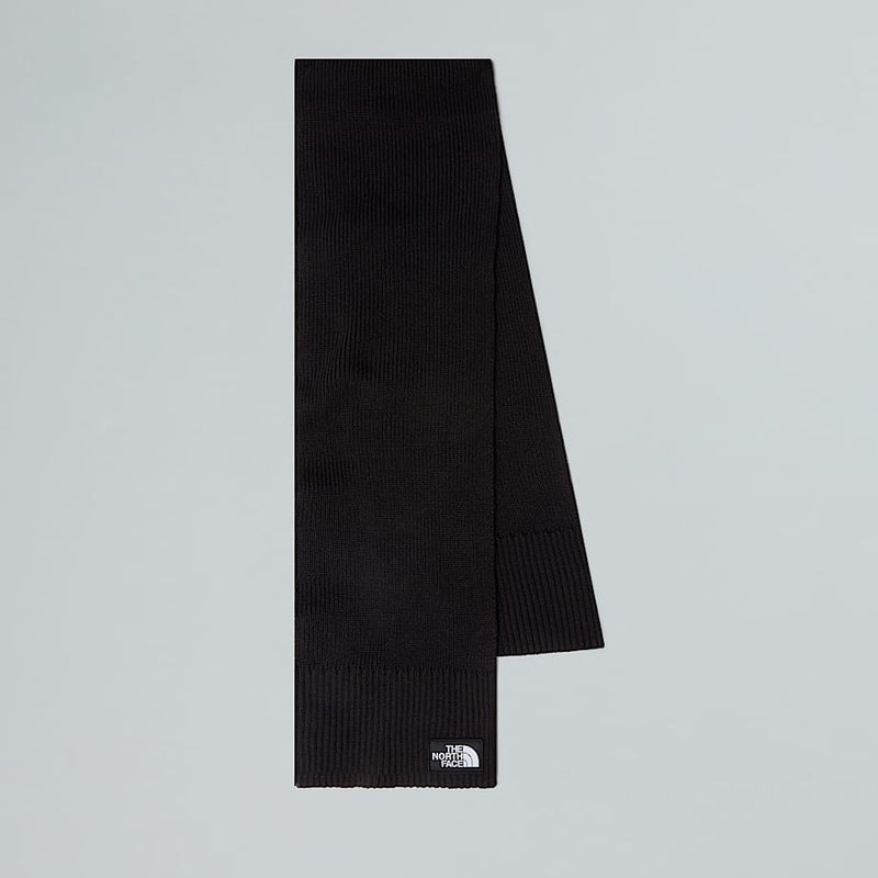 The North Face Tnf Logo Box Scarf Tnf Black male