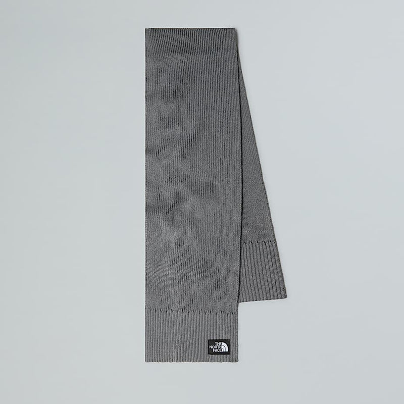 The North Face Tnf Logo Box Scarf Tnf Medium Grey Heather male