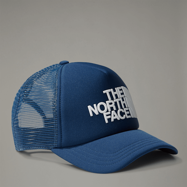 The North Face Tnf Logo Trucker Cap Summit Navy One Size male | LYBSTORE