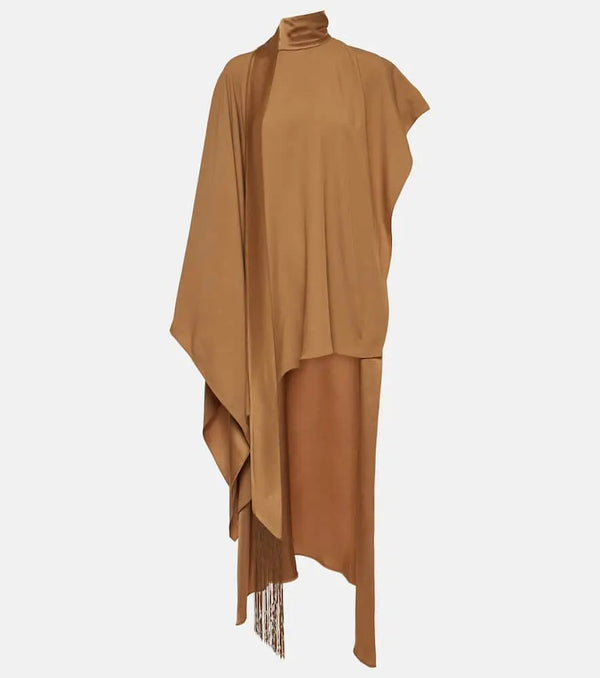 Taller Marmo California caped crêpe kaftan | LYBSTORE