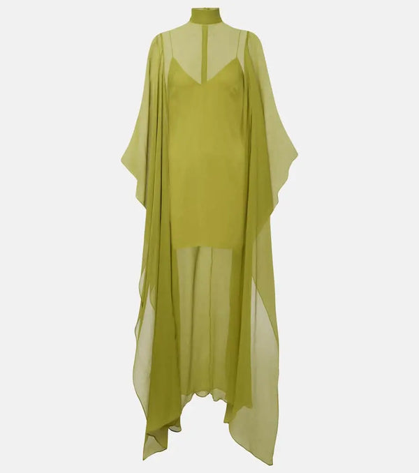 Taller Marmo Lanzarote silk chiffon kaftan | LYBSTORE