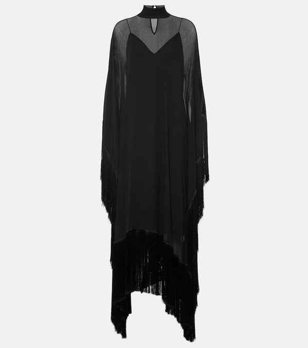 Taller Marmo Mrs Ross Spirito fringed silk kaftan