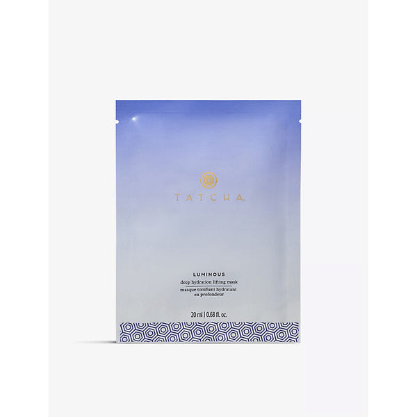 Tatcha Luminous deep hydration lifting sheet masks pack of four 20ml