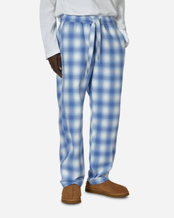 Tekla Flannel Plaid Pijamas Pants Blue