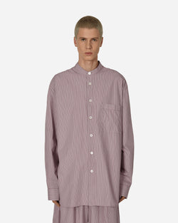 Tekla Birkenstock Stripes Longsleeve Shirt Mauve