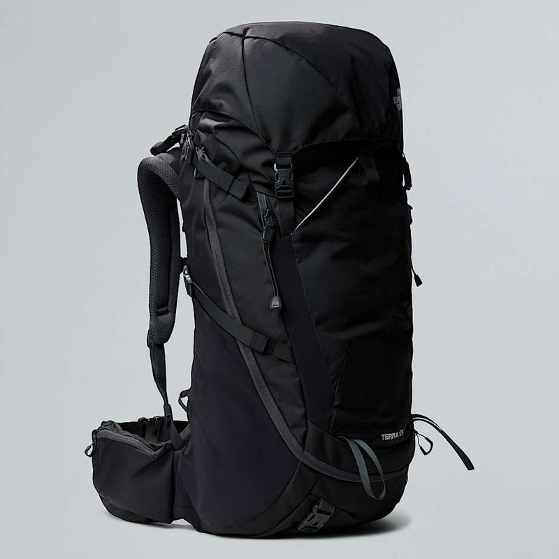 The North Face Terra 55-litre Hiking Backpack Tnf Black-asphalt Grey-npf male