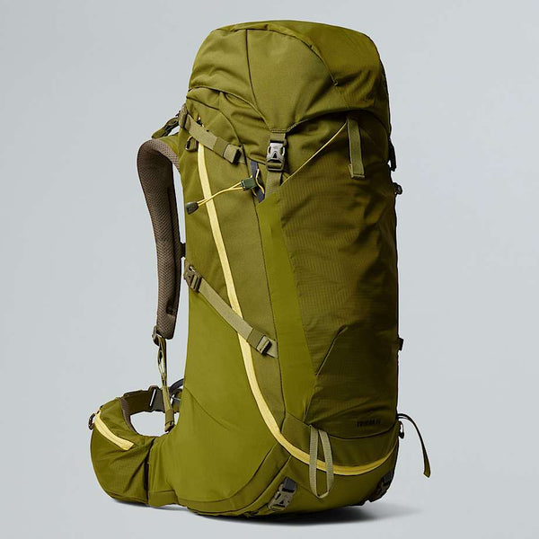 The North Face Terra 55-litre Hiking Backpack Forest Olive-new Taupe Green-npf male