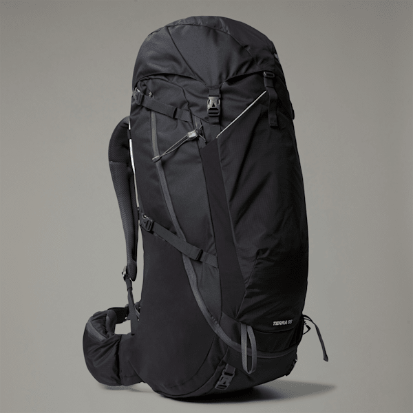 The North Face Terra 65-litre Hiking Backpack Tnf Black-asphalt Grey-npf 