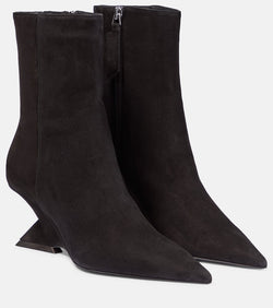 The Attico Cheope suede leather ankle boots 60mm