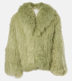 The Attico Faux fur jacket