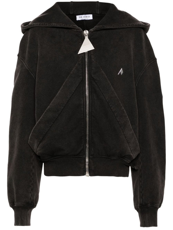 The Attico Logo Cotton Hoodie