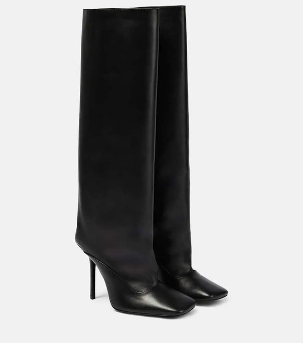 The Attico Sienna leather knee-high boots | LYBSTORE