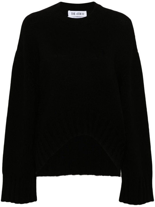 The Attico Wool Blend Crewneck Sweater