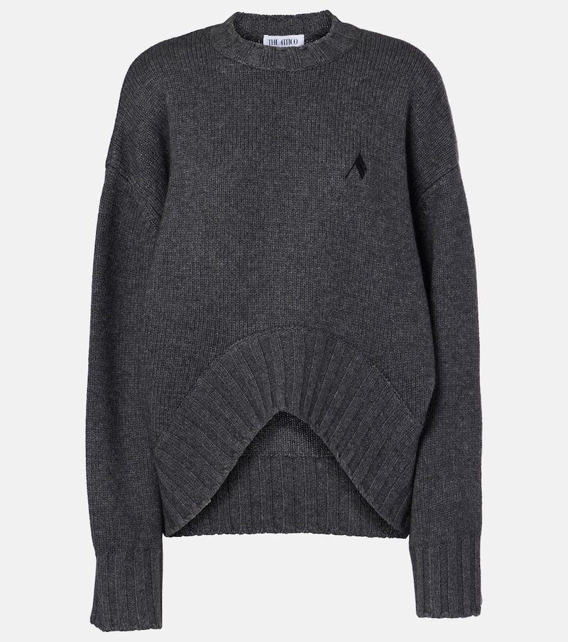 The Attico Wool and cashmere sweater