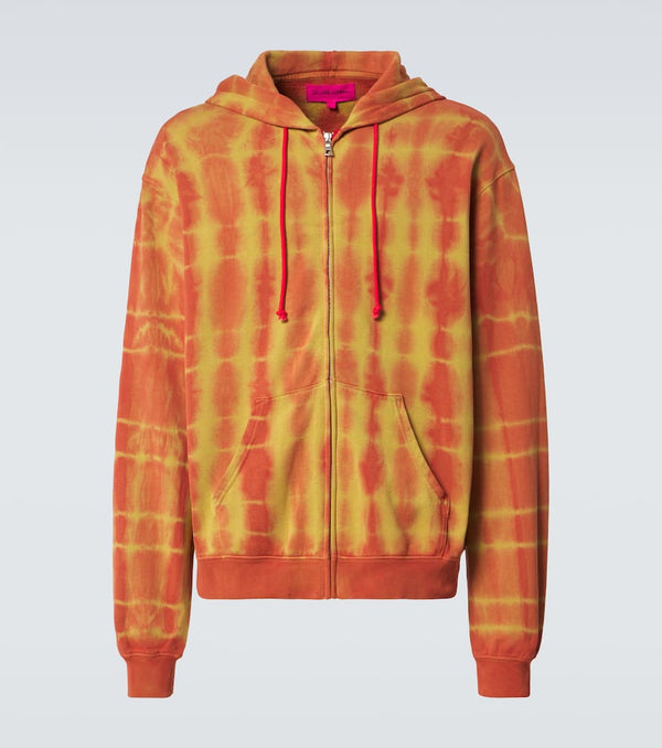 The Elder Statesman Daily Zuzu cotton and cashmere zip-up hoodie