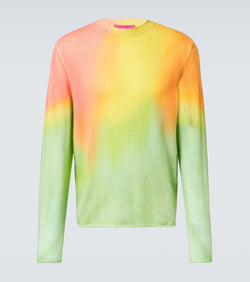 The Elder Statesman Wave Aura cashmere sweater