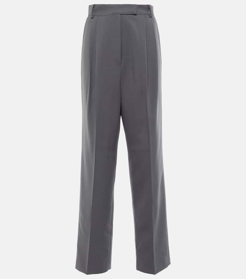 The Frankie Shop Bea high-rise straight pants