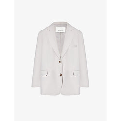 The Frankie Shop Bea relaxed-fit stretch-crepe blazer | LYBSTORE