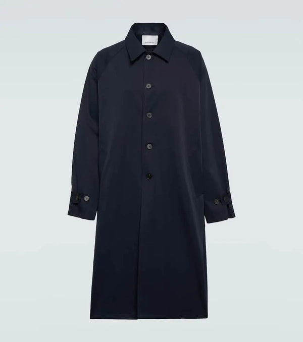 The Frankie Shop Gaia oversized double-breasted coat