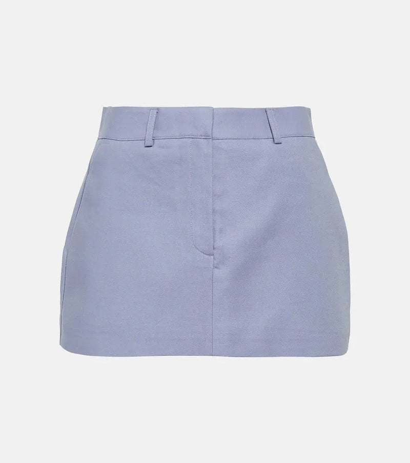 The Frankie Shop Isle poplin miniskirt