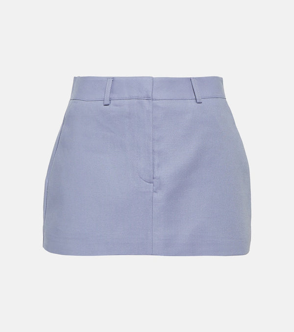 The Frankie Shop Isle poplin miniskirt