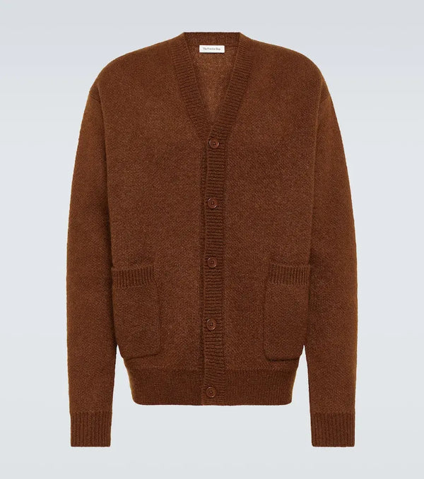 The Frankie Shop Lucas mohair and wool-blend cardigan | LYBSTORE