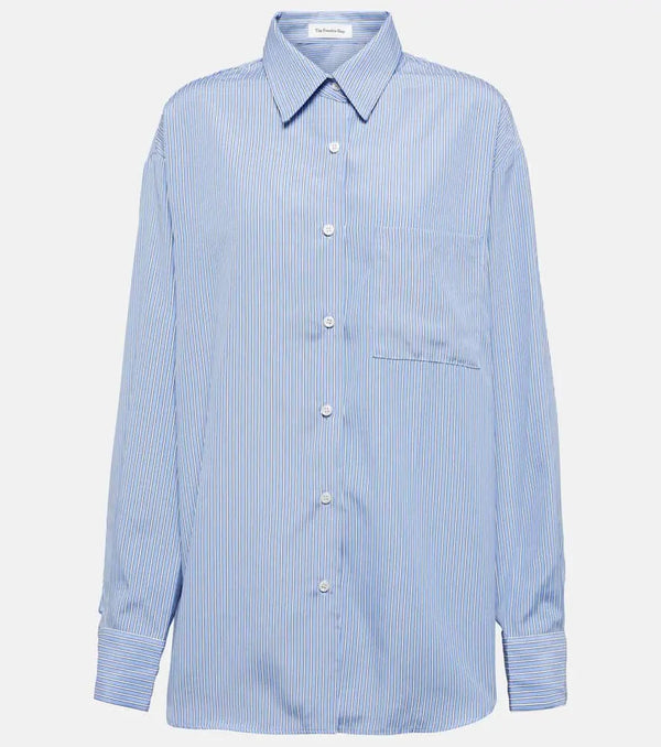 The Frankie Shop Lui striped shirt | LYBSTORE