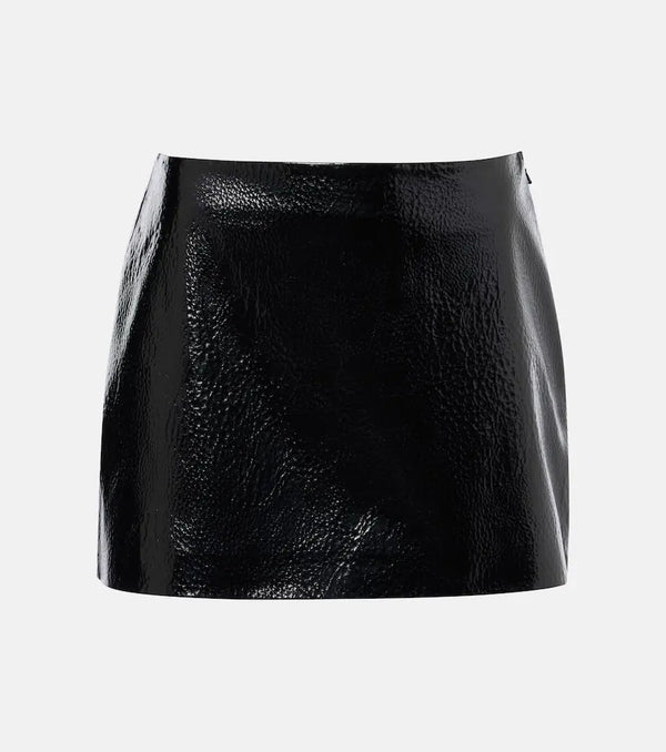 The Frankie Shop Mary faux leather miniskirt | LYBSTORE