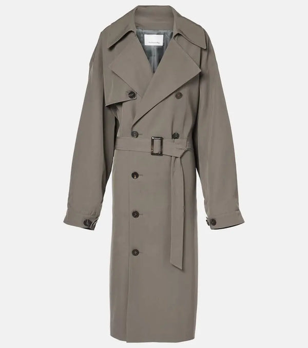 The Frankie Shop Mavis oversized trench coat