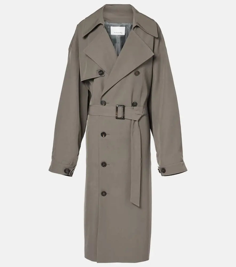 The Frankie Shop Mavis oversized trench coat