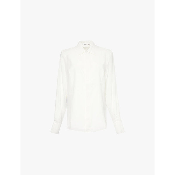  The Frankie Shop Sophie long-sleeve woven shirt