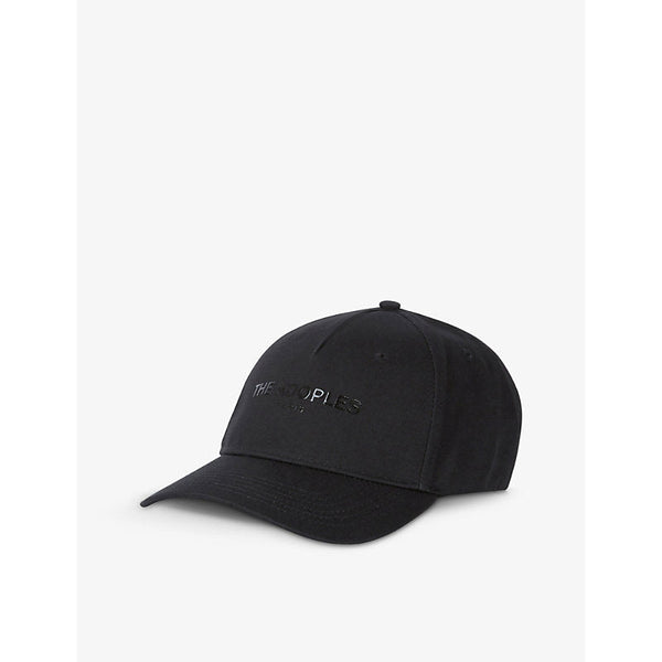 The Kooples Brand-print cotton baseball cap