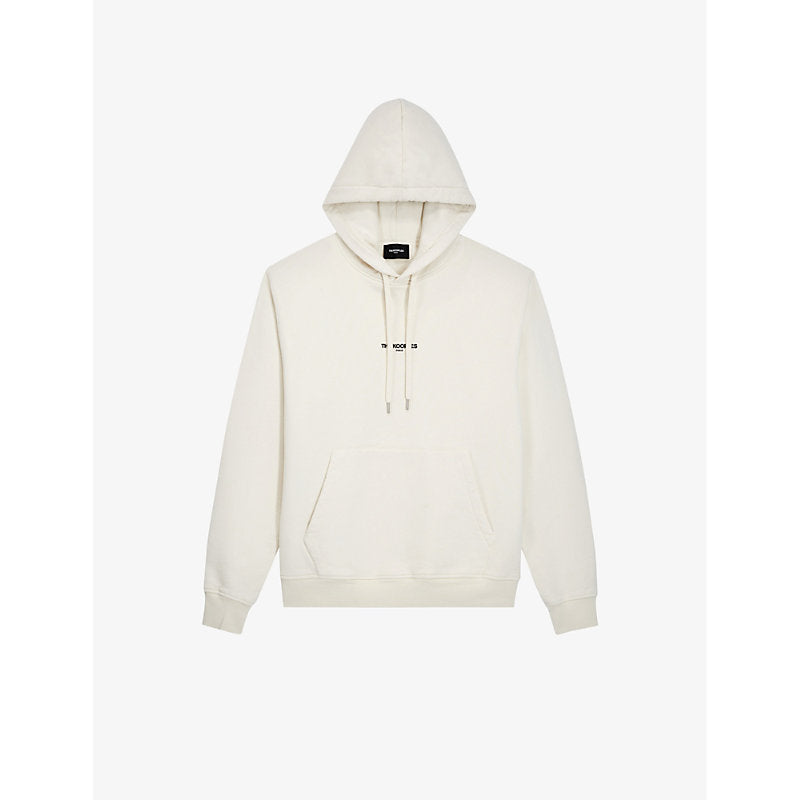 The Kooples Cotton logo-print hoodie