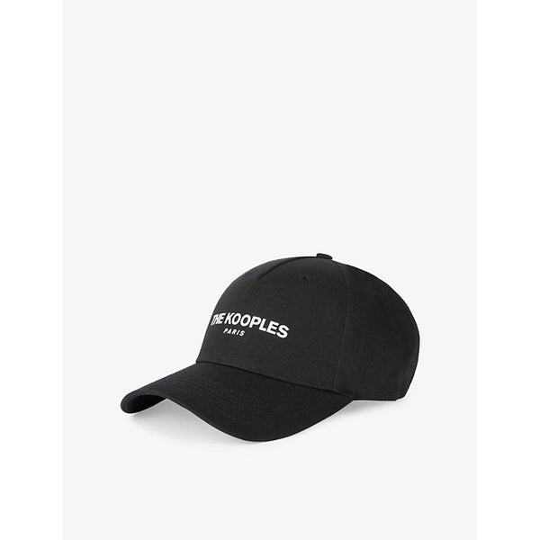 The Kooples Logo-embroidered cotton cap