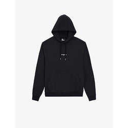 Mens The Kooples Logo-print cotton-jersey hoody