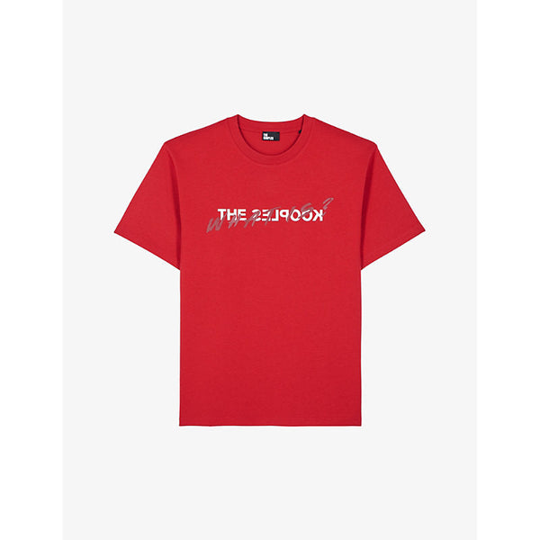 The Kooples Logo-print short-sleeve cotton T-shirt