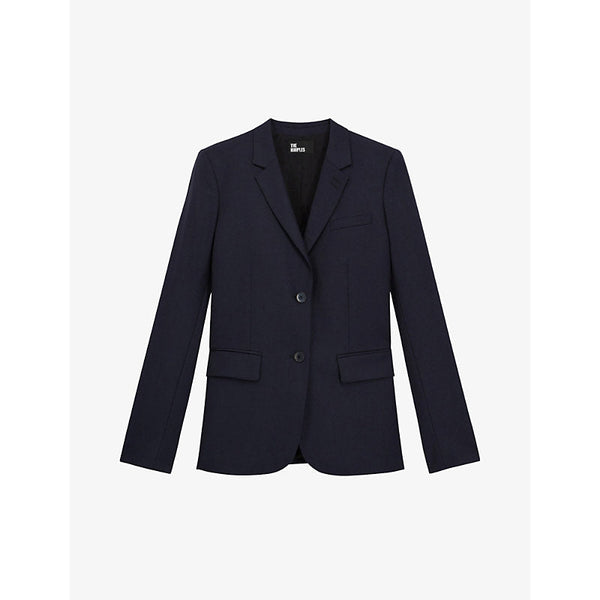 The Kooples Single-breasted wool blazer | LYBSTORE