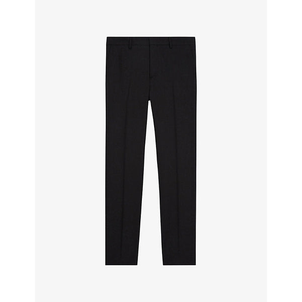 The Kooples Slim-fit straight-leg wool suit trousers | LYBSTORE