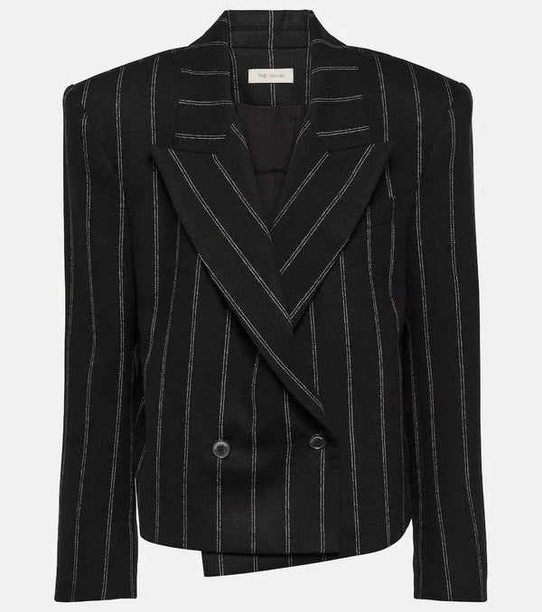 The Mannei Bert pinstripe wool blazer | LYBSTORE