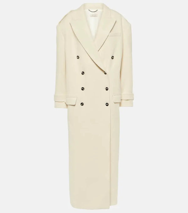 The Mannei Rutul cotton and wool-blend coat | LYBSTORE